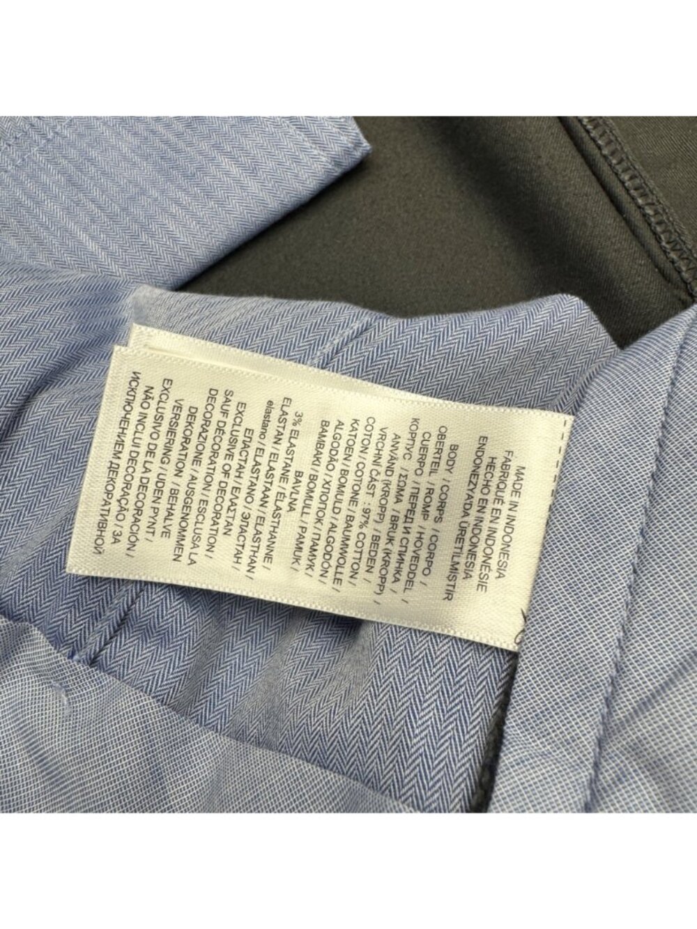 NWT $145 Polo Ralph Lauren Men's Stretch Slim Fit Gray Pants, Size 36x34 - Picture 6 of 11